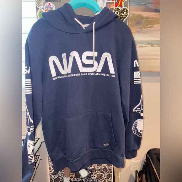 NASA Navy Blue Sweatshirt - Picture 1 of 3